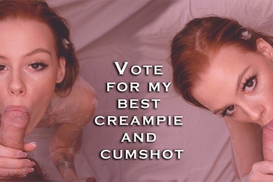 POV My best creampie and cumshot ever Filled it FoxyElf