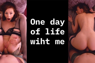 POV One day in life with the beauty ArinaFox Arina Fox