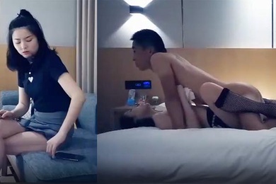 高端外围黑衣辫子妹子情趣装蹲着口交骑坐大力猛操呻吟诱人