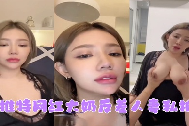 网红私拍推特网红大奶反差人妻私拍形象全无非常反差